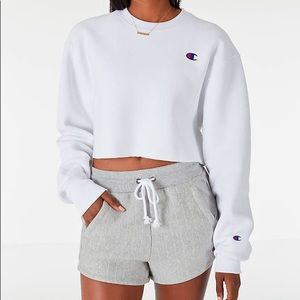 NWT Champion reverse weave cropped sweatshirt XS